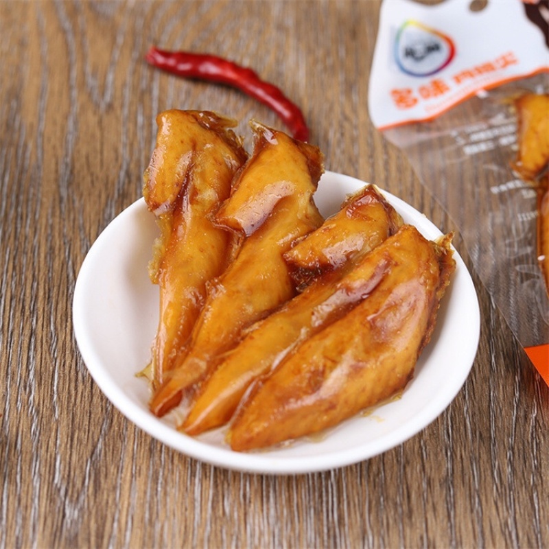 卤鸡翅休闲零食批发