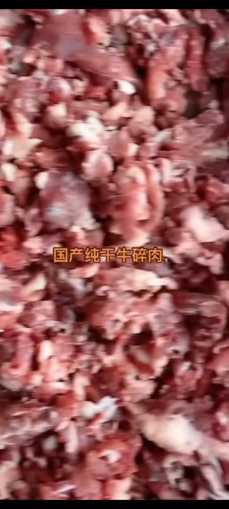 国产纯干牛碎肉