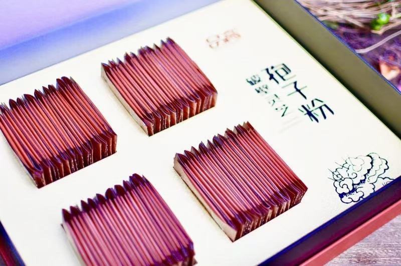 品高灵芝孢子粉200袋一盒，批发，一件代发，扫码查询真伪