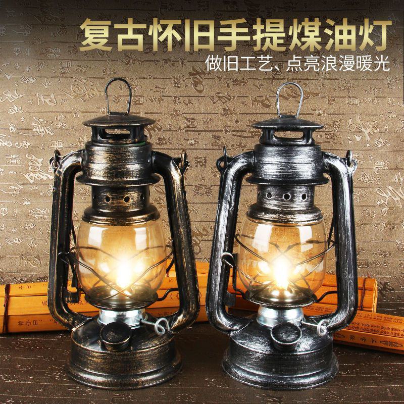 复古马灯煤油灯手提马灯野营灯包邮