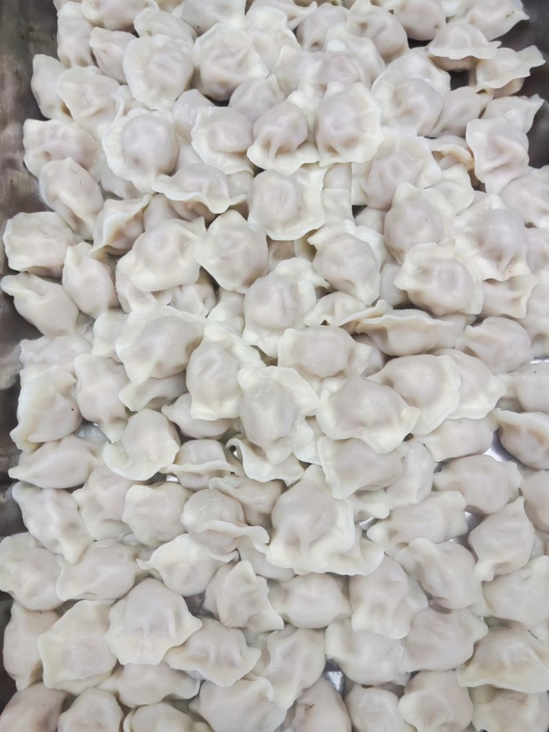 高品质速冻水饺，牛肉大葱馅，放心购买~