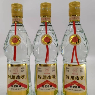 纯粮酒四川老窖52度42度纯粮酒固态发酵纯粮酿造陈年老酒