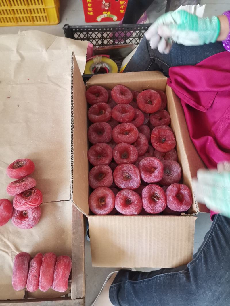 广西桂林柿饼圆饼吊饼产业带基地流心糖心柿饼优质源头加工厂