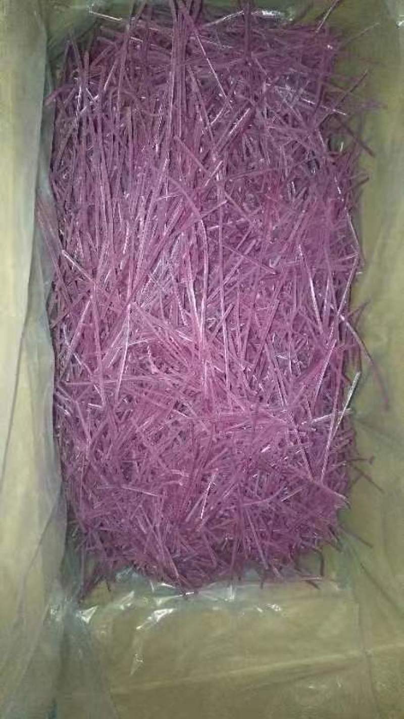 晋宝绿珍姜黄紫薯粉条，碎粉条