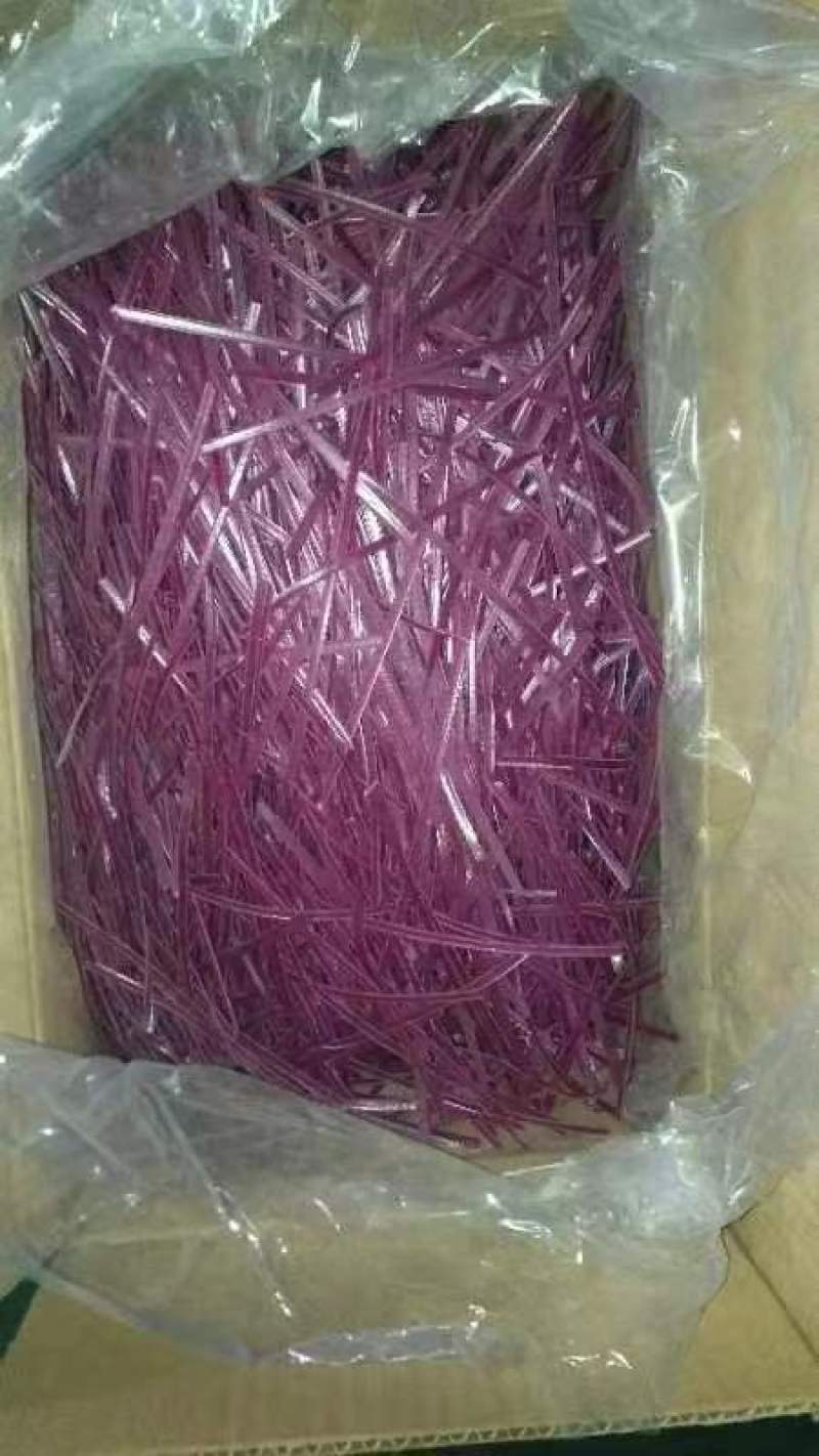 晋宝绿珍姜黄紫薯粉条，碎粉条