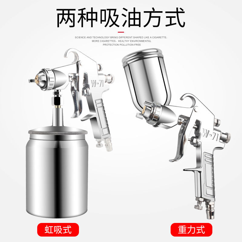 精品喷漆枪上下壶气动工具喷壶家具汽车油漆枪家用喷涂真石漆