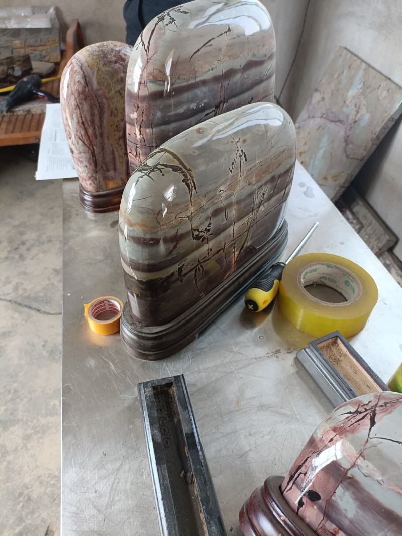 大量出售国画石毛料成品