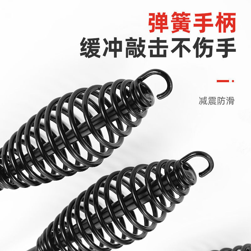 电焊钳工锤多功能双头电焊锤敲渣锤弹簧除锈锤焊渣锤敲锈锤除