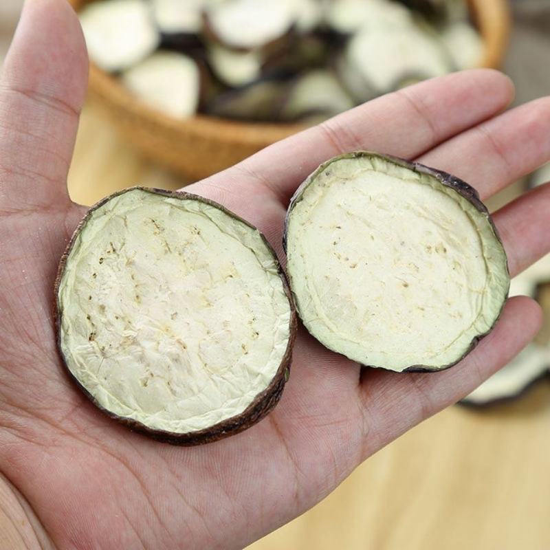 茄子干茄子片干菜茄子条脱水蔬菜农家自晒干货茄子丝特产包邮