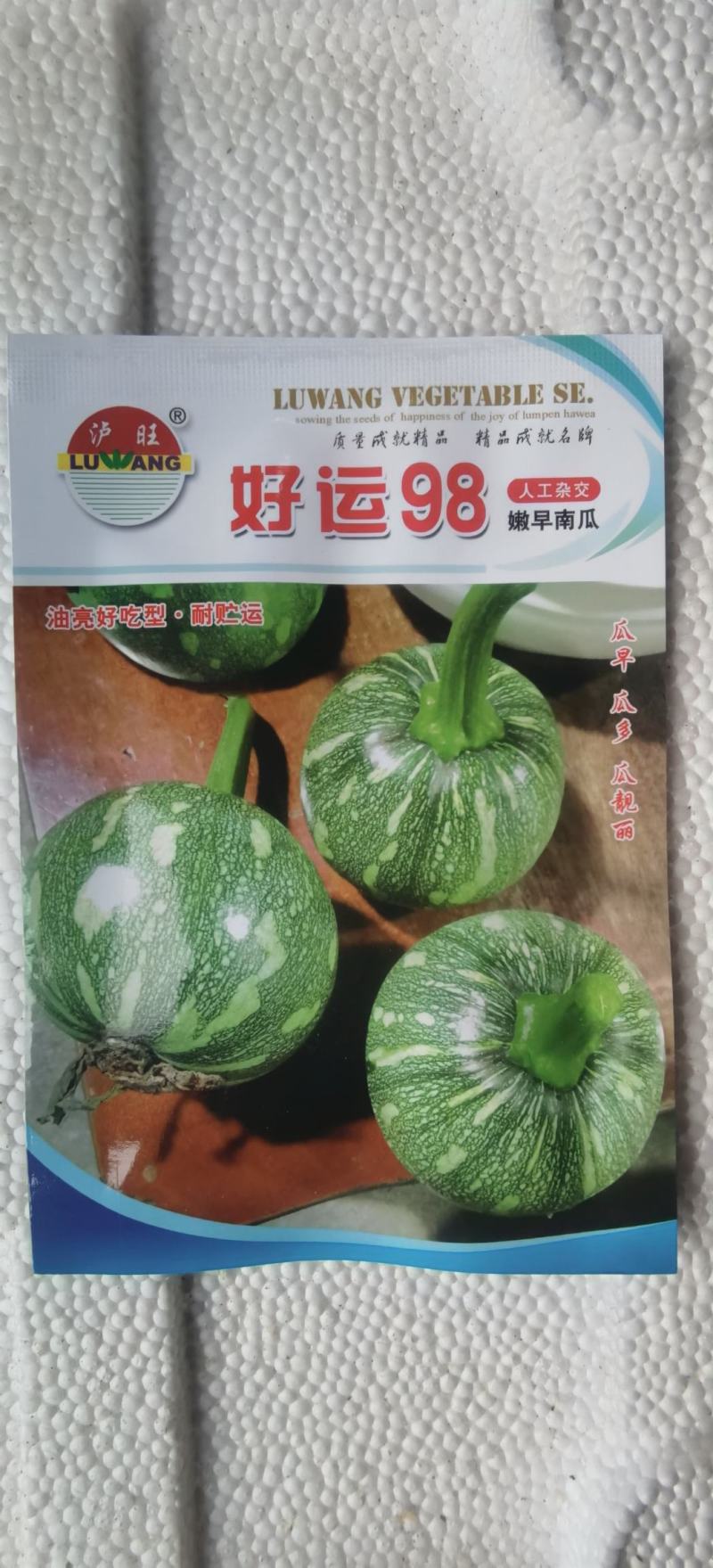 小南瓜种子好运98易种植产量高品质好包技术指导