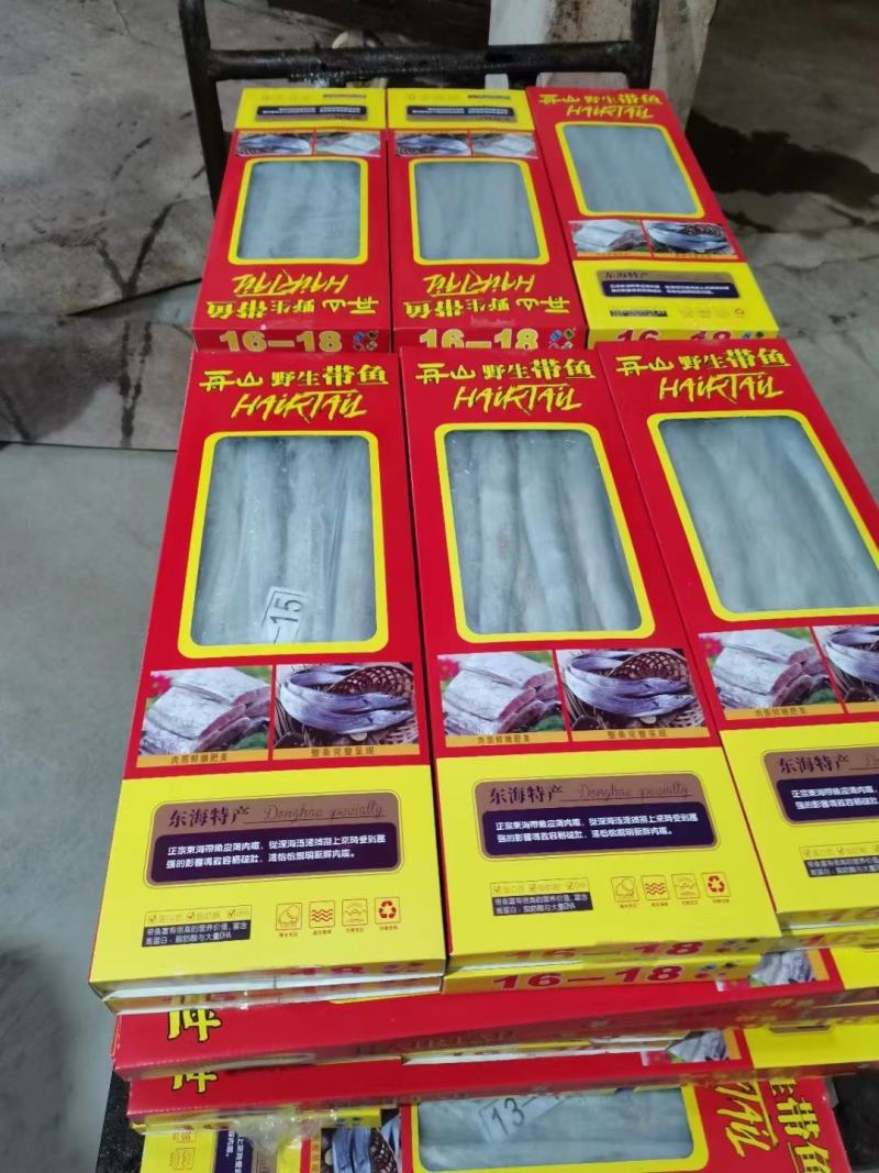 东海优质带鱼大量批发全国各地均可冷链直达