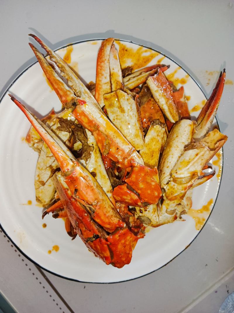 梭子蟹钳秘制调料，120克\罐。小白变大厨。一瓶炒一斤钳