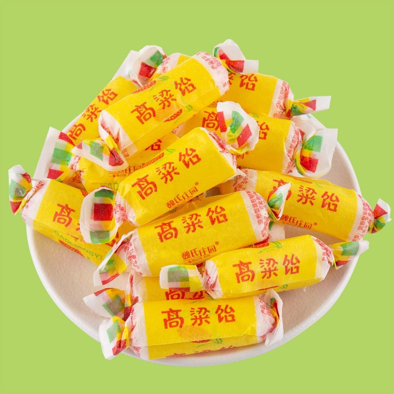 扭结型高梁饴多口味饴糖山楂苹果草莓蓝莓冰糖雪梨玉米桔子