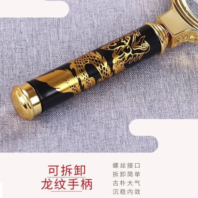 高清手持式光学放大镜10倍老人专用便携式阅读维修老年人看