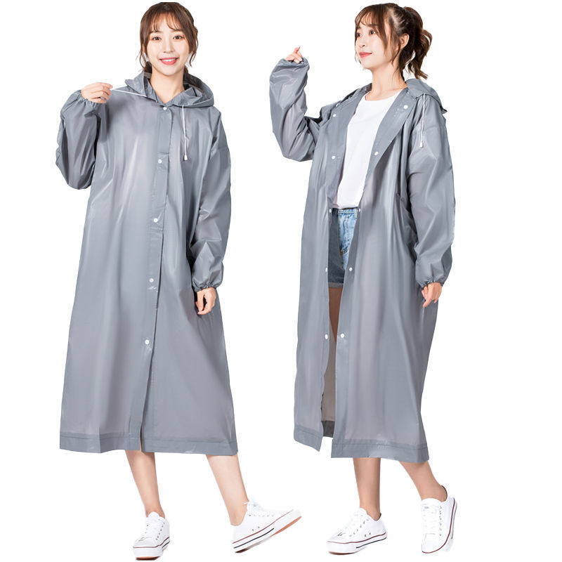 雨衣女男一体式时尚外套加厚防水户外旅行便携式连体通用雨披