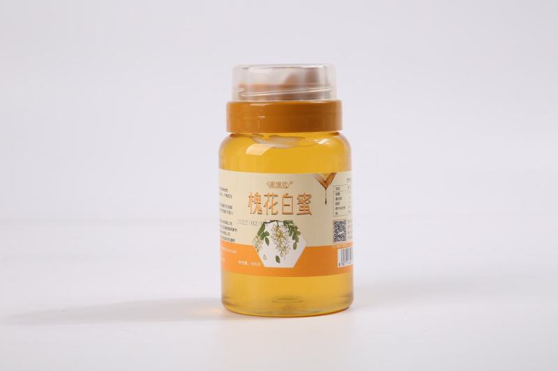 500克瓶装洋槐蜜，口感纯正，浓度高，一瓶起发