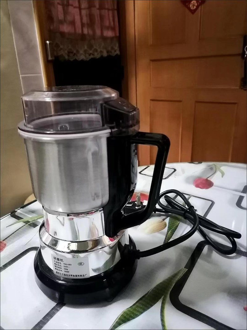 研磨机家用中药磨粉机粉碎机打粉机研磨器玉米粉碎机磨药器打