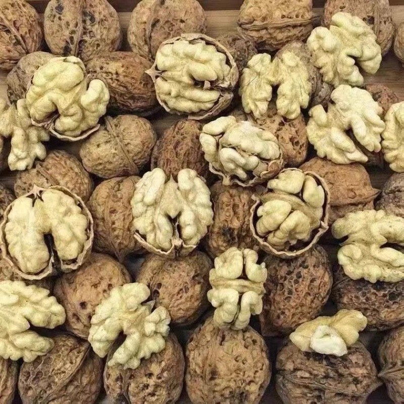 云南新干货纸皮薄皮核桃，支持一件代发，支持整车发货