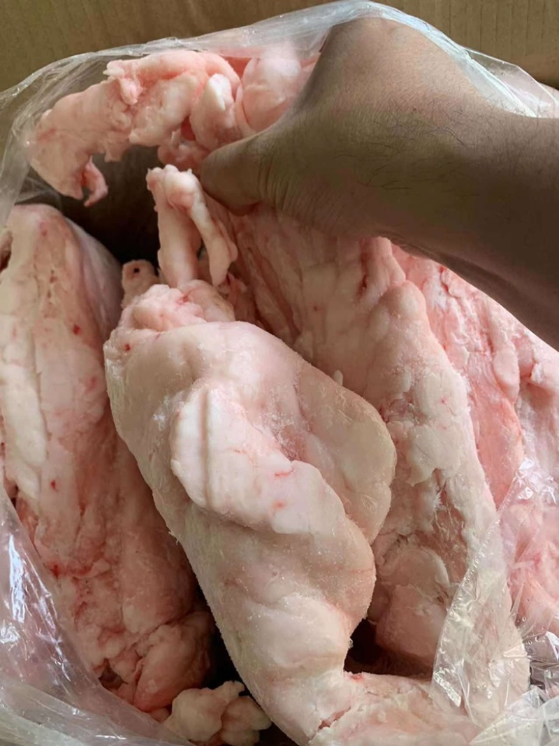 （鲜猪板油）红星冷库肉类批发，精品猪板油鲜货，价格便宜