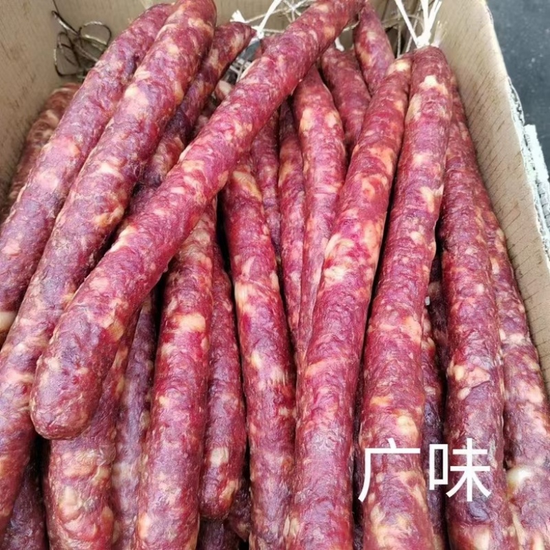 纯肉香肠川味麻辣香肠五香广味
