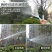 园艺喷头塑料花洒浇花浇菜雾化喷枪6分1寸接软管可调水枪农