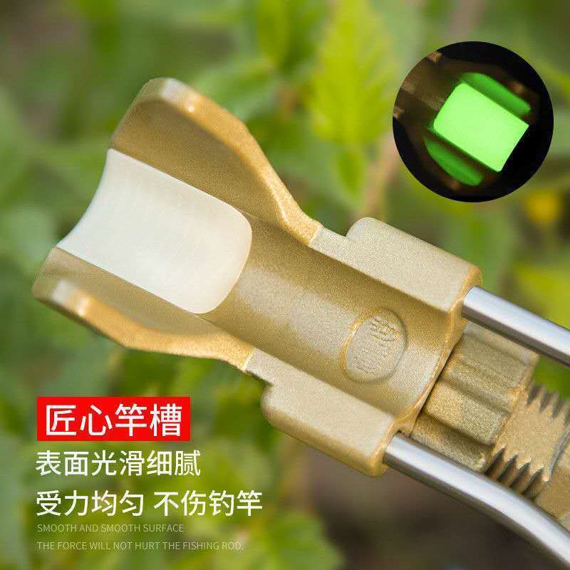 鱼竿支架手竿海杆万向炮台支架地插多功能钓鱼支架鱼竿简易支