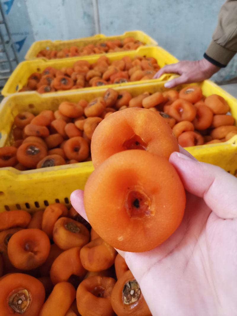 桂林柿饼平乐恭城柿饼产地广西柿子干柿饼圆饼干柿饼干饼