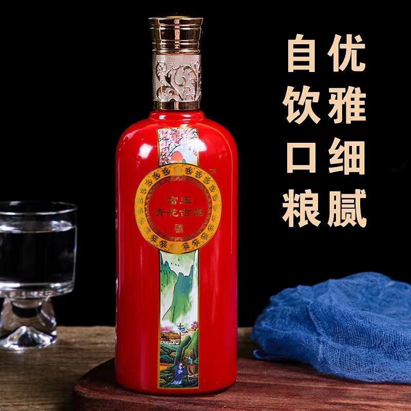 浓香型纯粮白酒厂家52度500ml*6瓶全国包邮