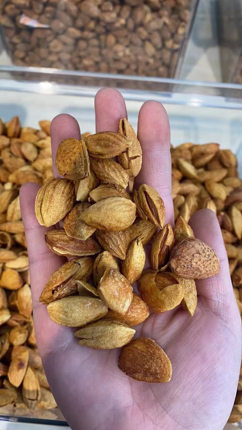 巴旦木批发手剥奶香味薄壳坚果跑江湖地摊展会一手货源厂家直