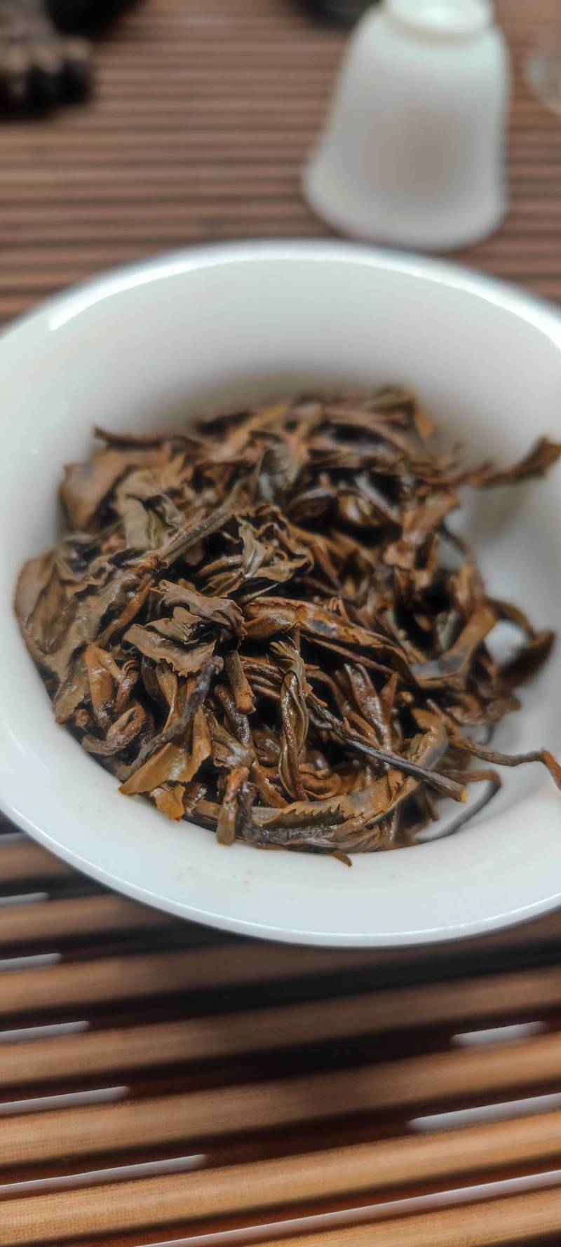2017年古树熟茶，口感香甜，米汤感足，汤色透亮