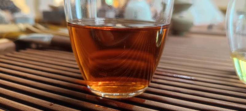 2017年古树熟茶，口感香甜，米汤感足，汤色透亮