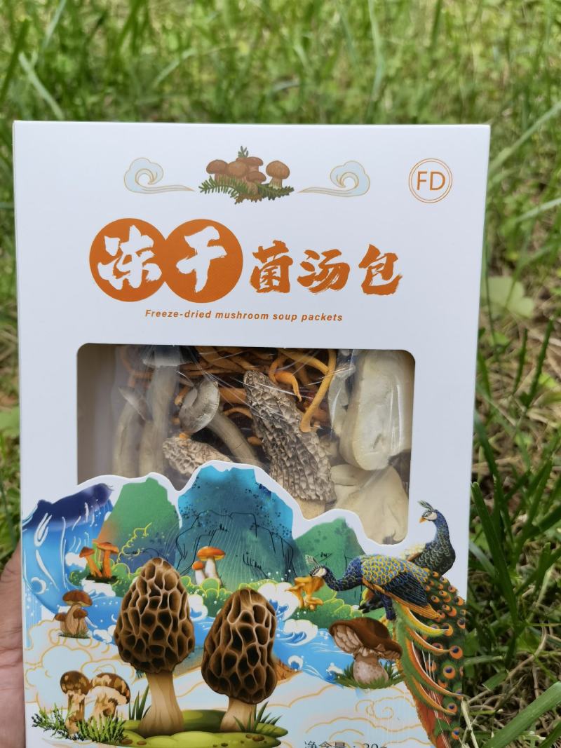 冻干菌汤包