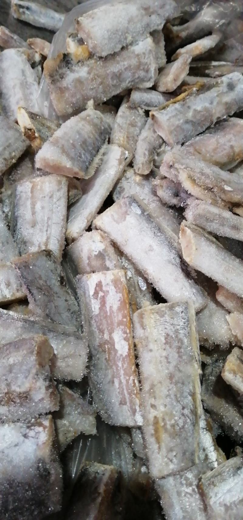 带鱼段整箱17斤食堂货