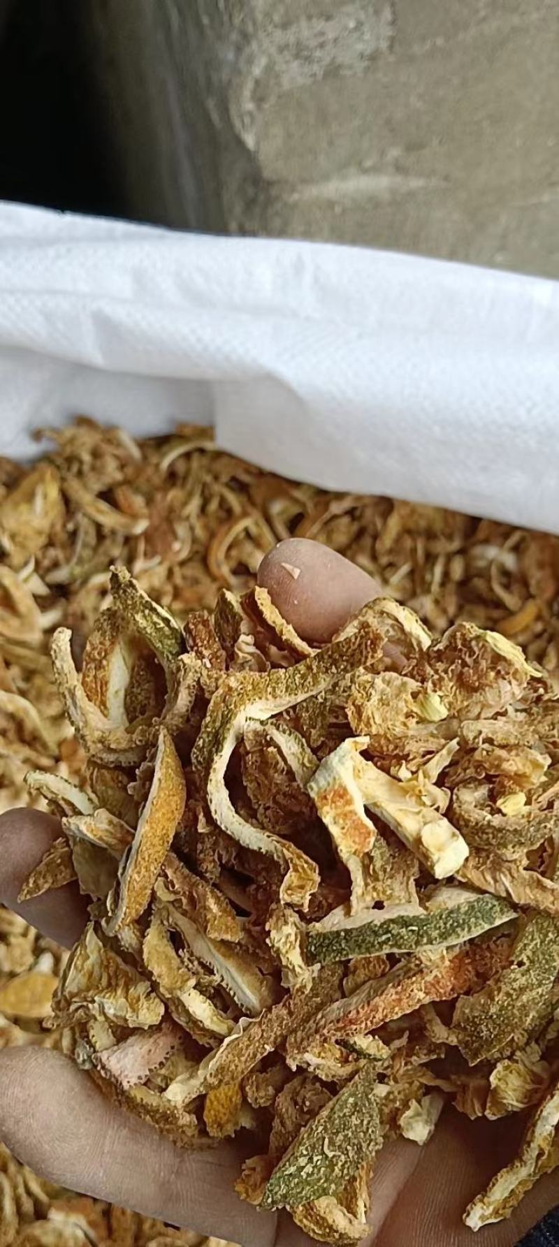 新烘干无硫纯手工正宗陈皮丝陈皮个蜜桔皮无杂晒干皮