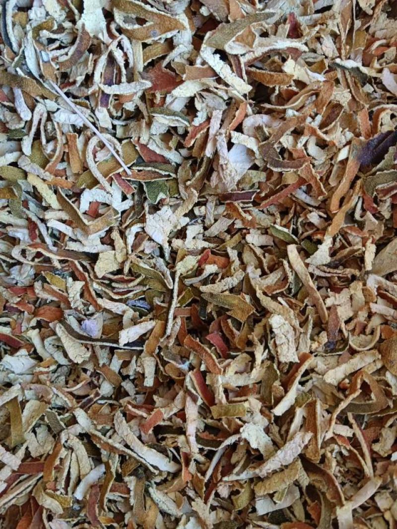 陈皮个晒干统货/全红手工纯陈皮丝烘干无硫产地高含量过检