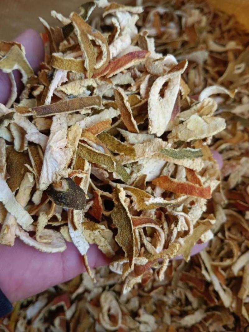 陈皮个晒干统货/全红手工纯陈皮丝烘干无硫产地高含量过检