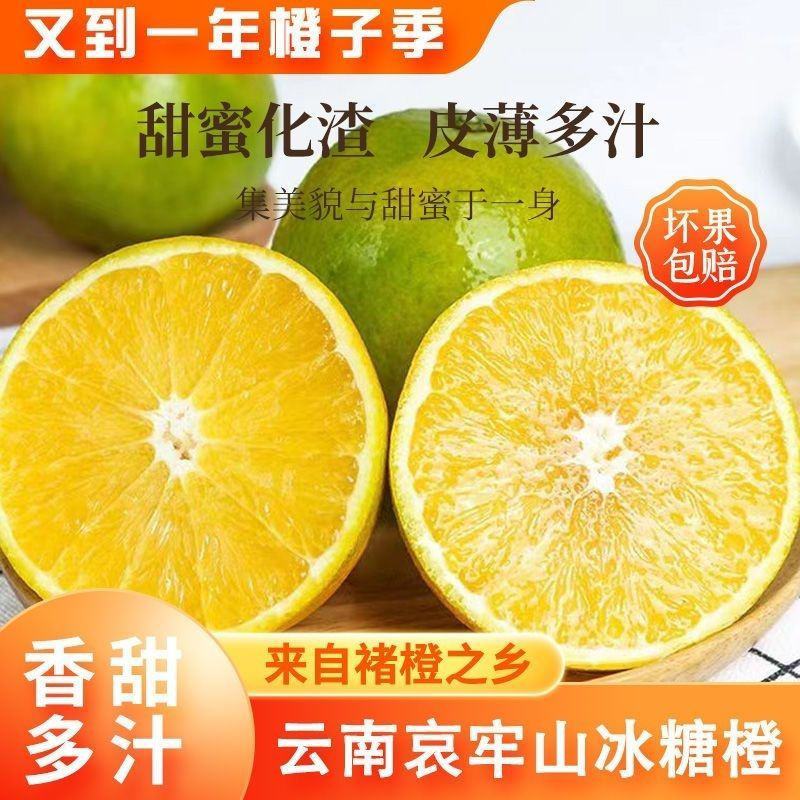 云南【冰糖橙】一件代发/电商/微商/直播平台/产地直供