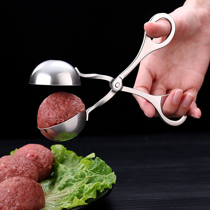 不锈钢肉丸子制作神器肉丸肉圆家用厨房饭团鱼丸捏丸子弄丸子