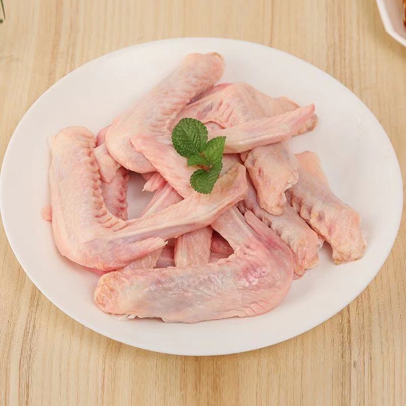 新鲜冷冻食材鸭翅二节翅鸭翅膀20斤210-220左右卤菜