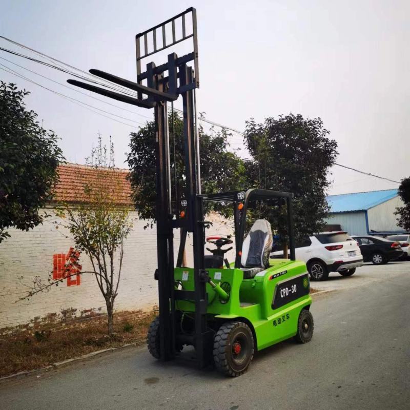 新能源电动叉车可升高4米加装侧移1吨至3吨