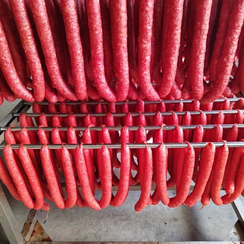 【品质保证】精品腊肉香肠一手货源农家自制正宗烟熏