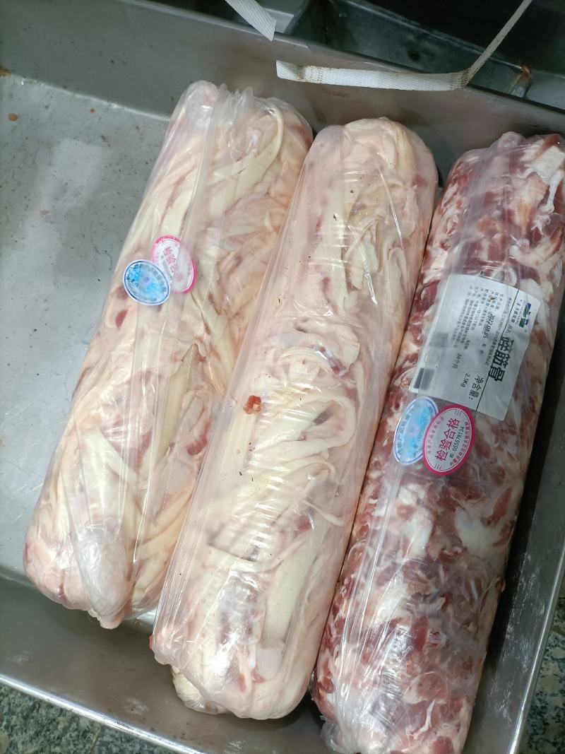 内蒙古锡林郭勒草地羊板筋，一卷5斤，质量很好，串店适合。