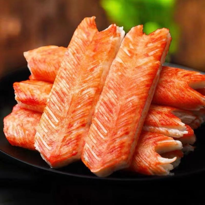 大崎蟹棒蟹柳寿司日料蟹柳蟹棒火锅苕皮豆干用蟹黄螃蟹