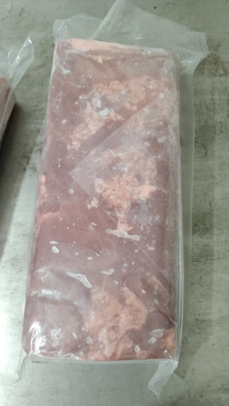 雪花肥牛，牛鸭肉混合调理肉板，不散不碎，手续齐全不散不碎