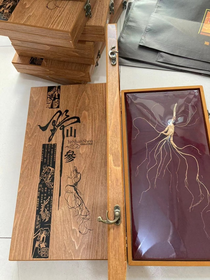 林下参礼盒山参礼盒人参东北特产干参