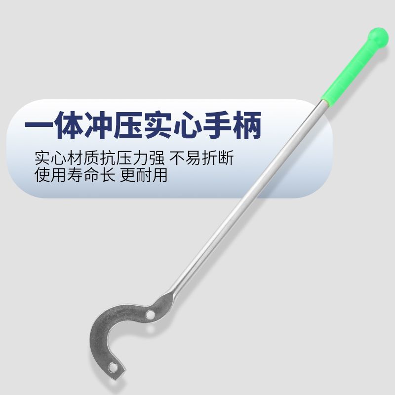 手摇式压水井老式家用不锈钢压井头