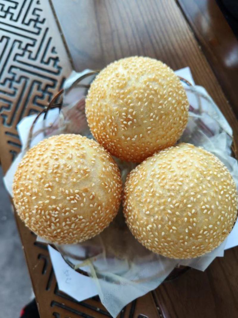 福双春大芝麻球56g油炸小吃大个豆沙馅速冻早餐早点麻圆