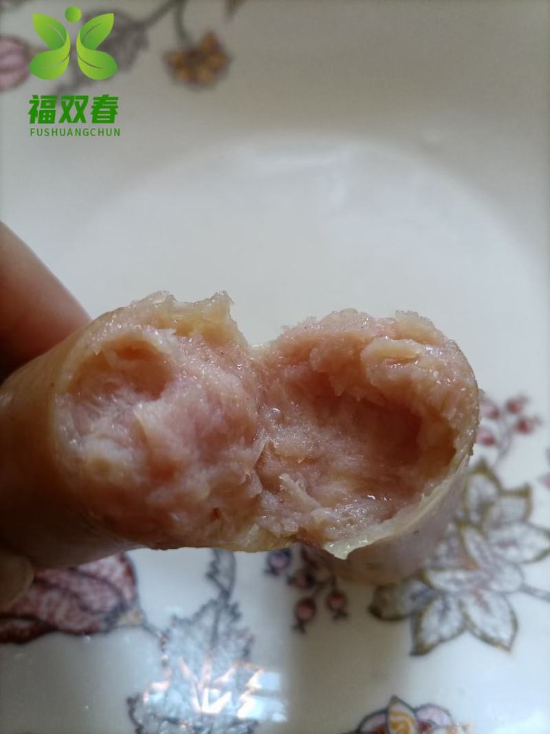福双春火山石纯肉地道肠60g70g纯肉肠猪肉肠烤肠