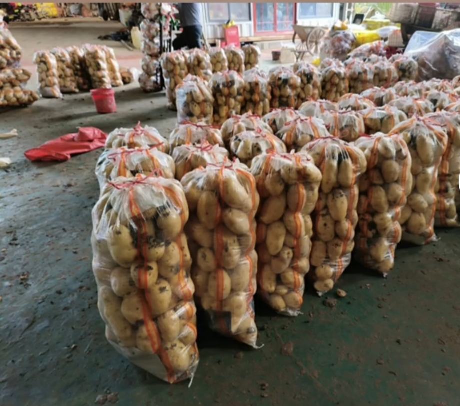 豌豆七在超市与电商平台的销售展示,体现其市场受欢迎程度 豌豆七市场销售场景