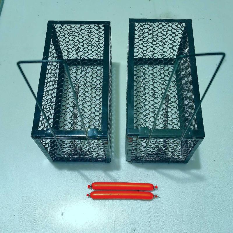 老鼠笼捕鼠器捉耗子神器捕鼠笼子家用全自动灭鼠器老鼠夹子粘